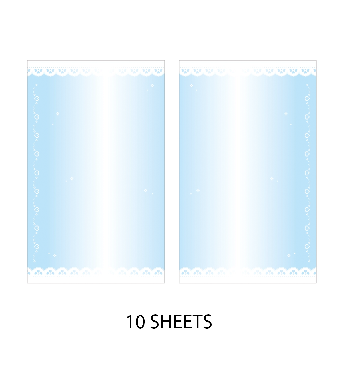 A6 Lace Pixel Paper Refill