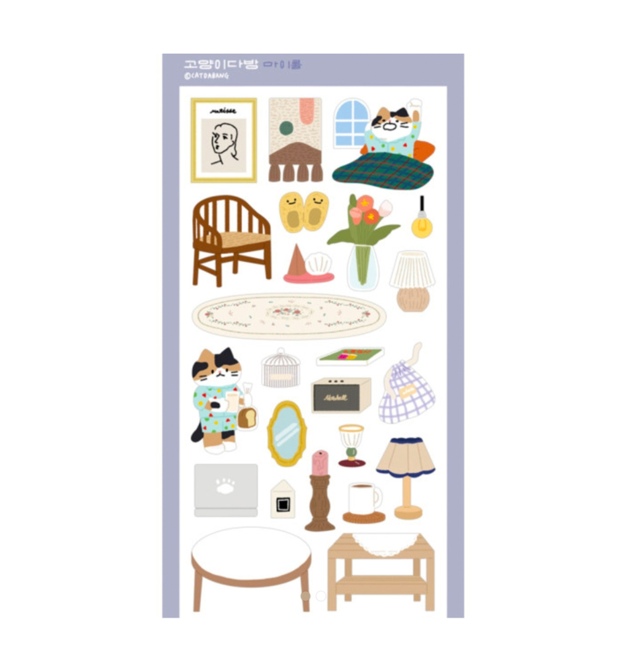 絵画 my room My Room Ver.1 Seal Sticker