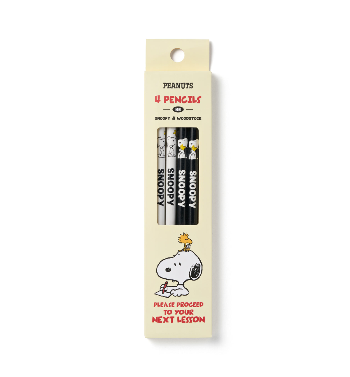 Peanuts Snoopy School Pencil Set [Snoopy & Woodstock]