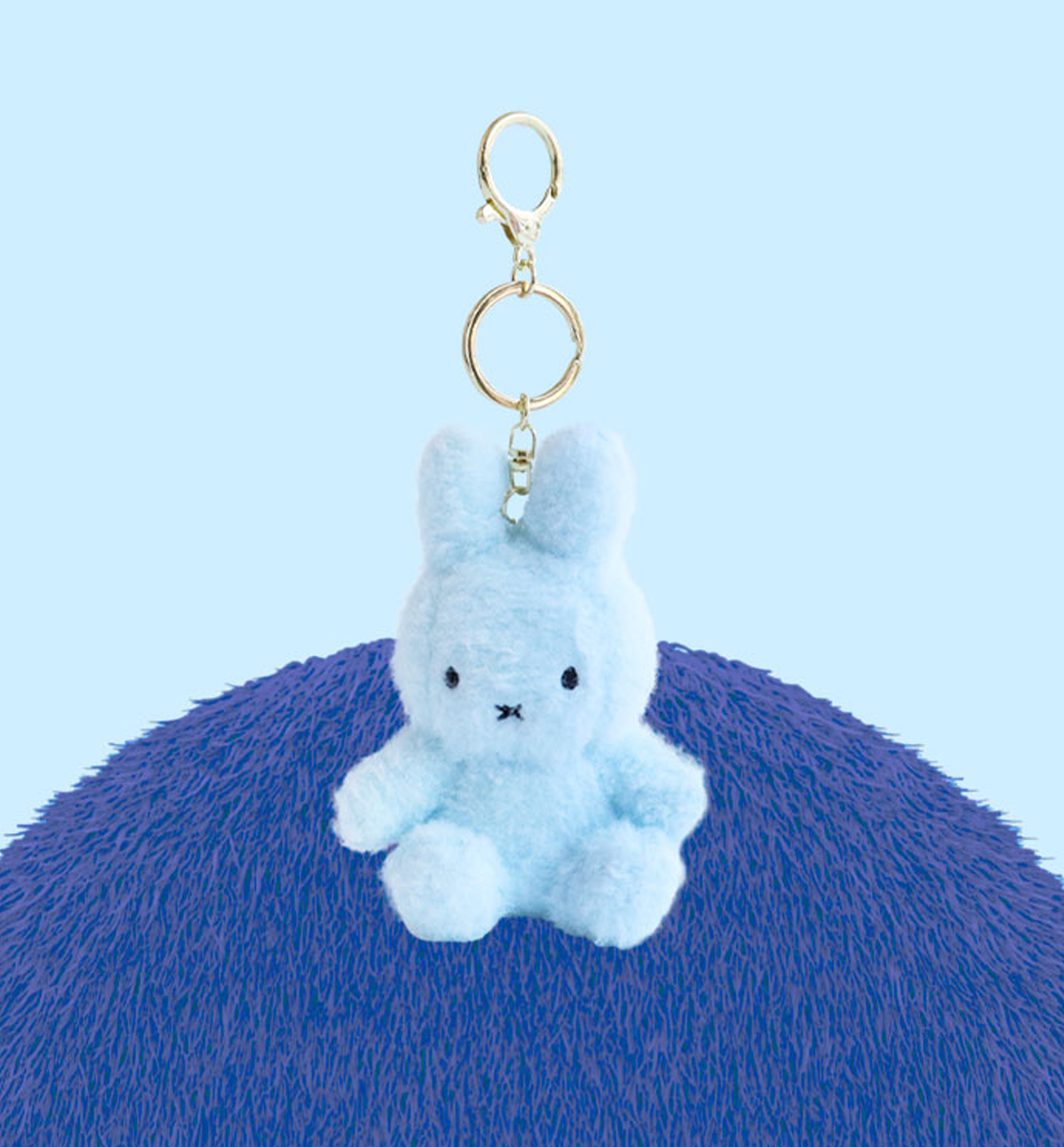 Blue Miffy Cuddly Toy Plush Miffy Standing Blue Dress By Bon Ton Toys Blue Miffy Cuddly Toy Plush Miffy Standing Blue Dress By Bon Ton Toys