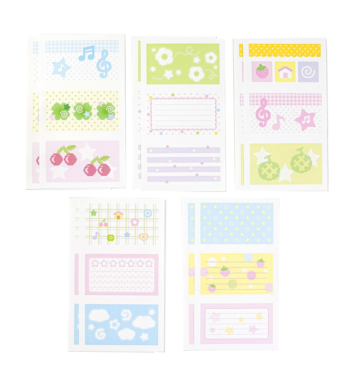 Mini Die-Cut Sticker Paper Pack Vol. 1