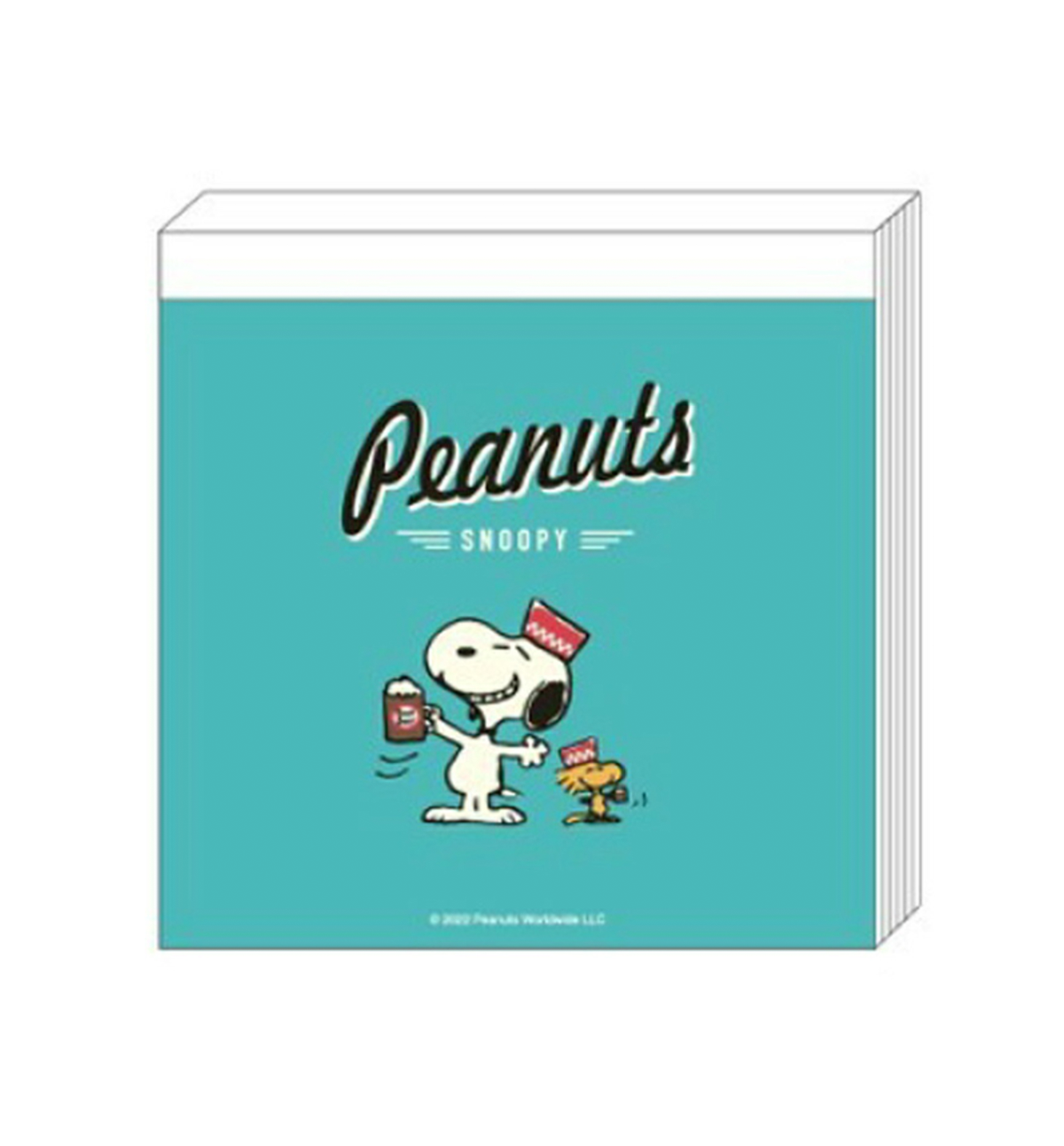 Vintage Peanuts Snoopy Memopad Root Beer