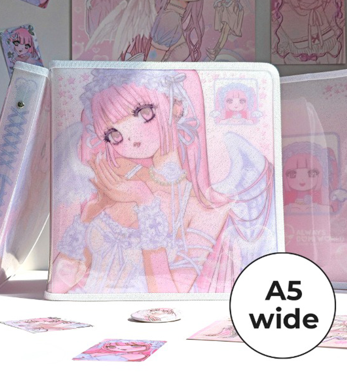 A5 Wide 3Way Zipper Binder Cover Ver. 2 [DomiWorld X Yudaeng]