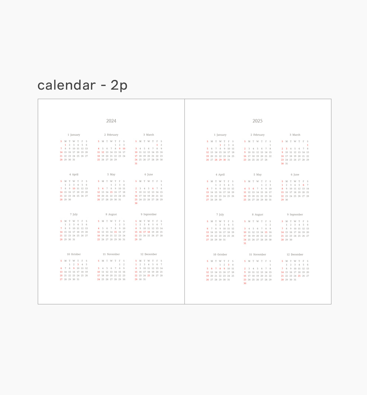 2024 Object Daily Planner