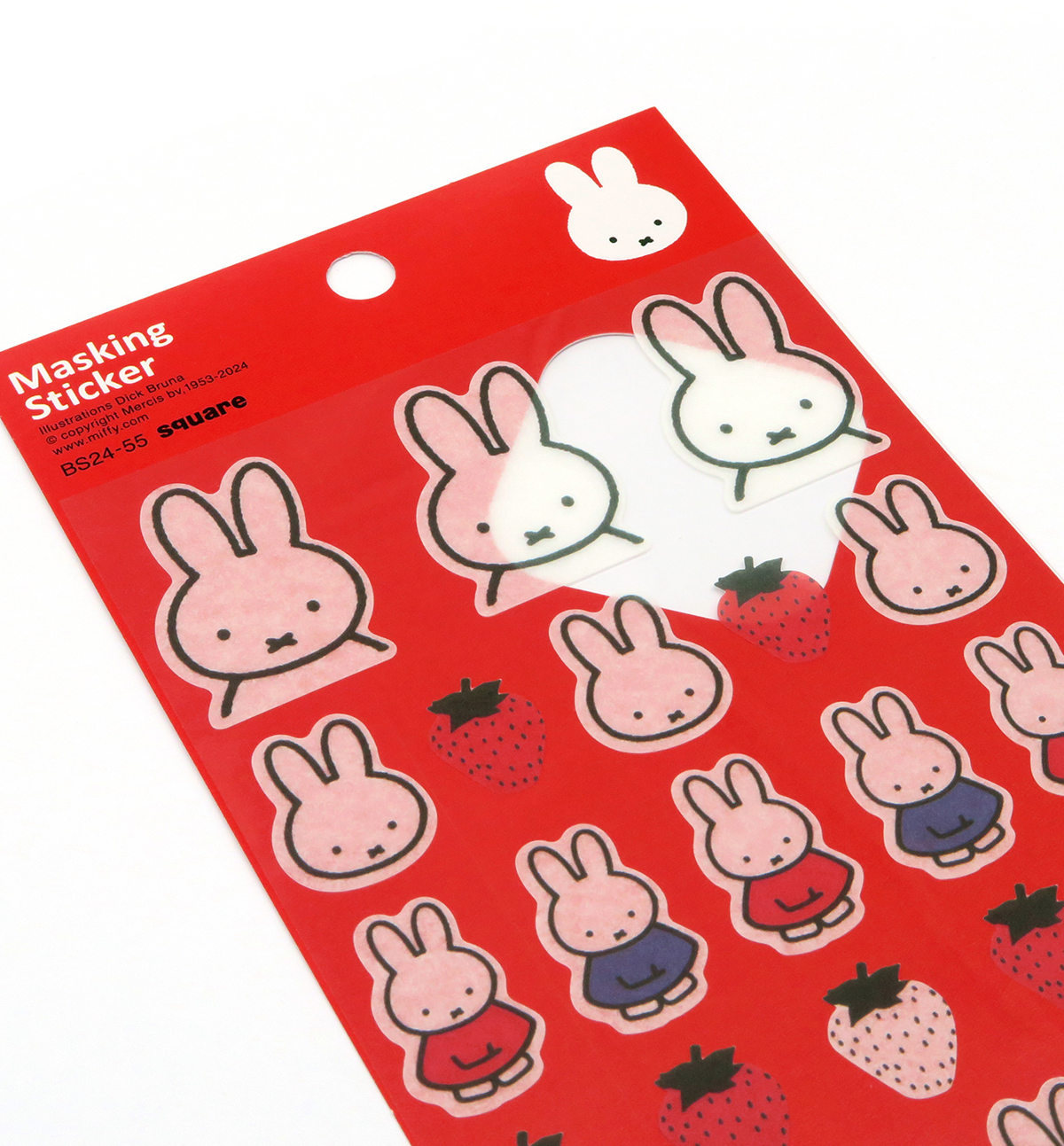 Miffy Sticker [Strawberry]