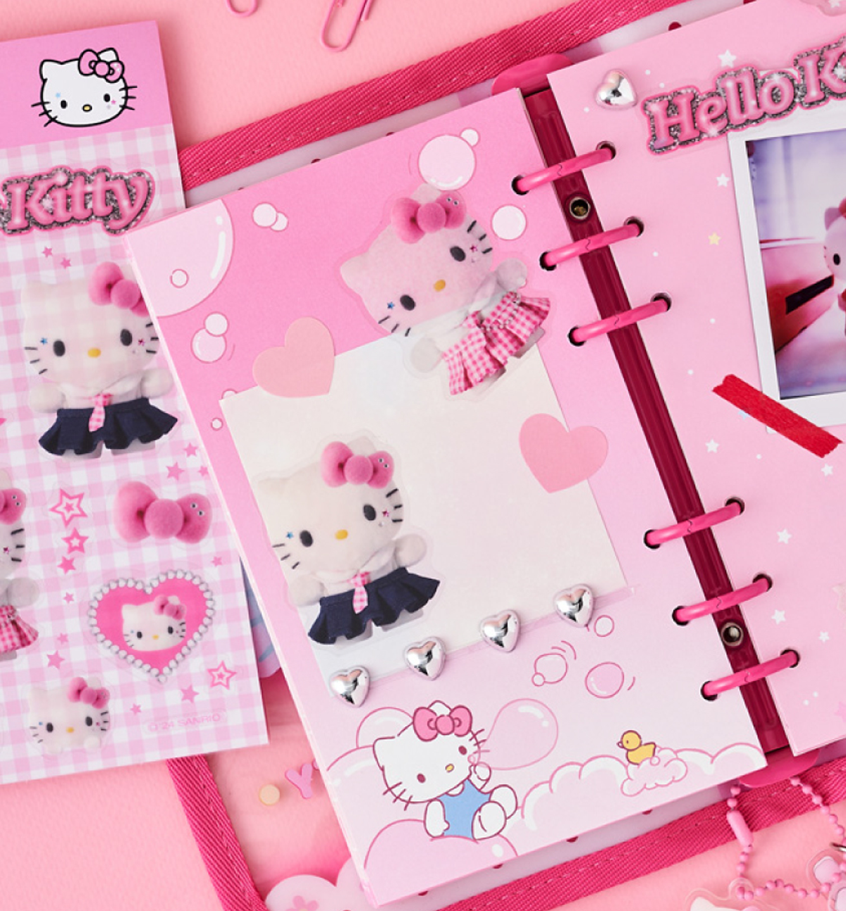 High Teen Hello Kitty Clear Seal Sticker