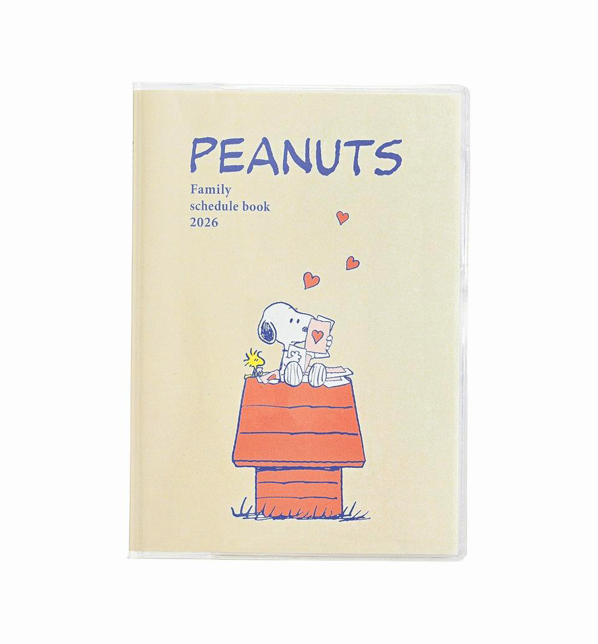 JAPAN] 2026 Peanuts Snoopy A6 Monthly Planner [Doghouse]