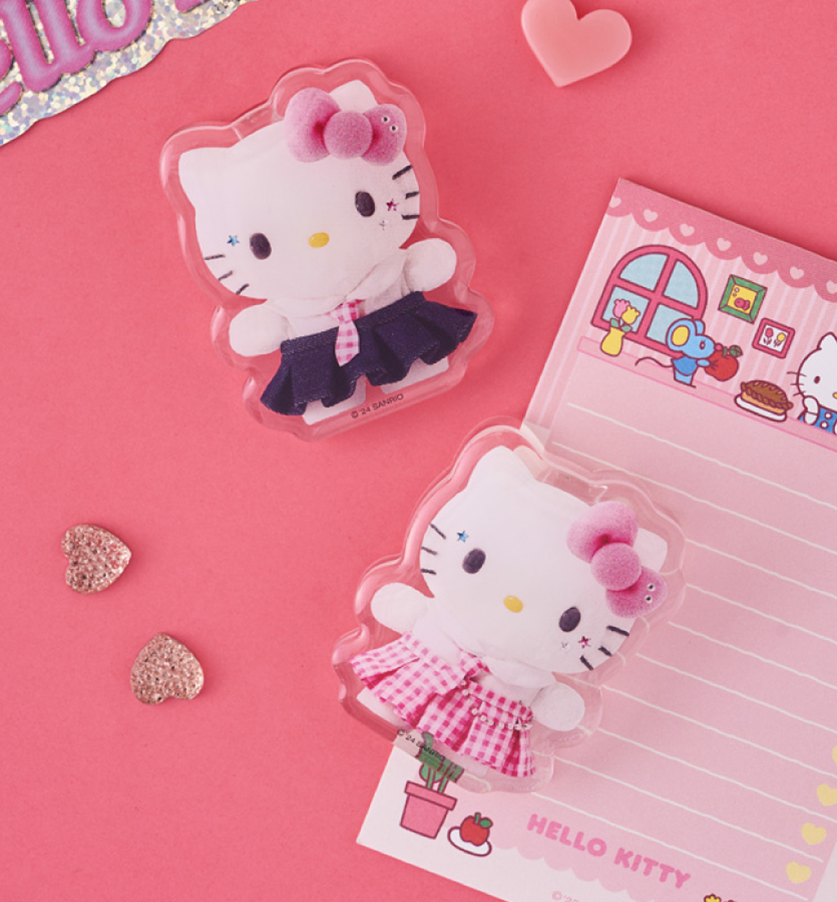 High Teen Hello Kitty Acrylic Magnet Clip