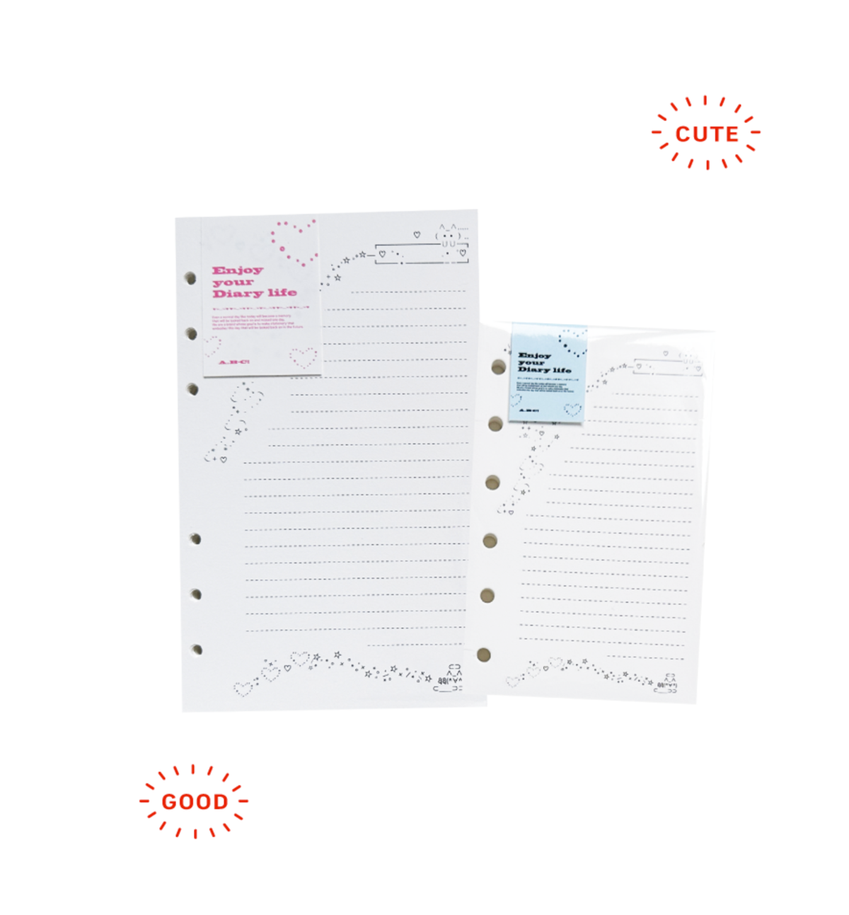 A6 Letter Paper Refill