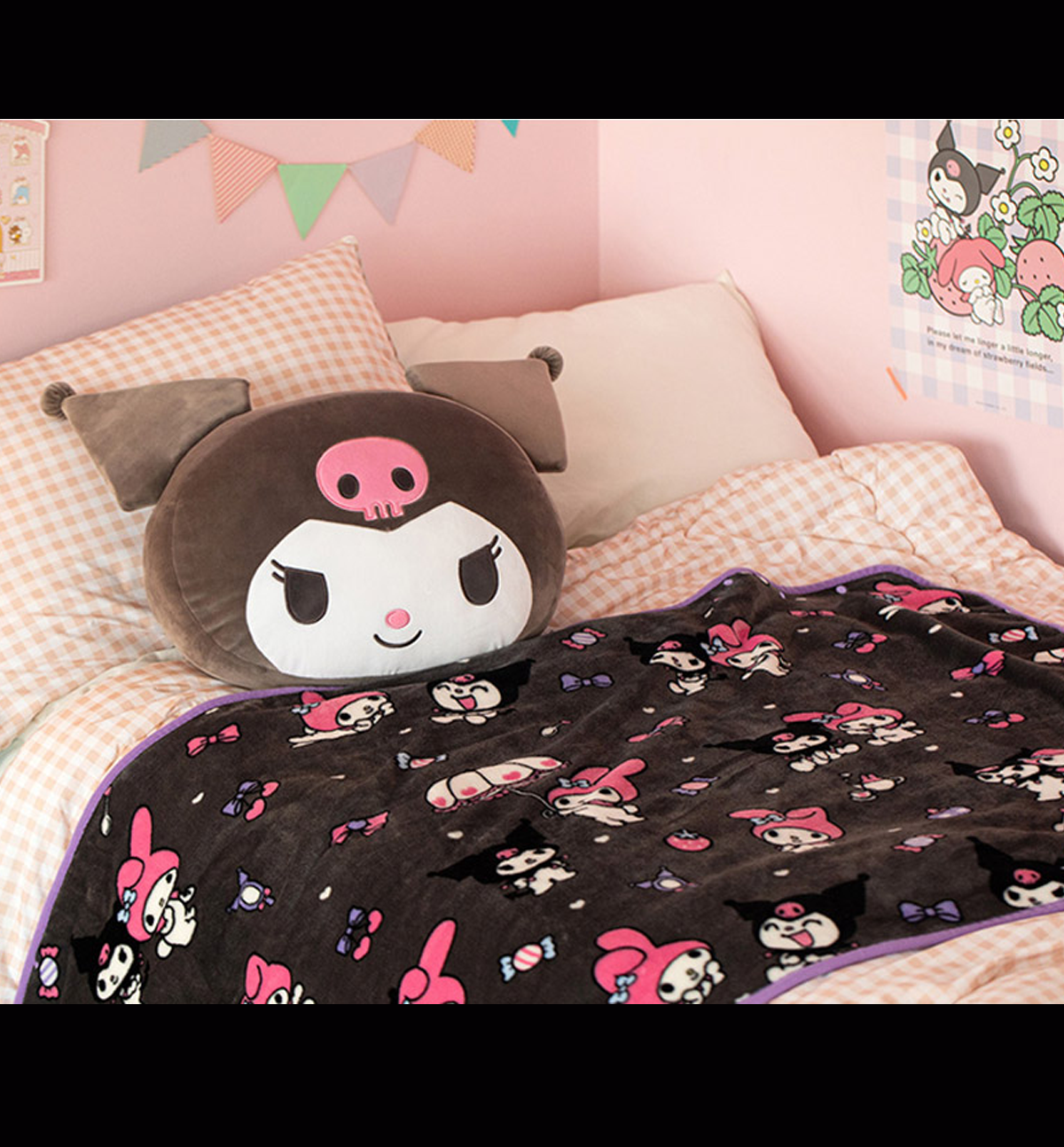 Sanrio My Melody & Kuromi Blanket