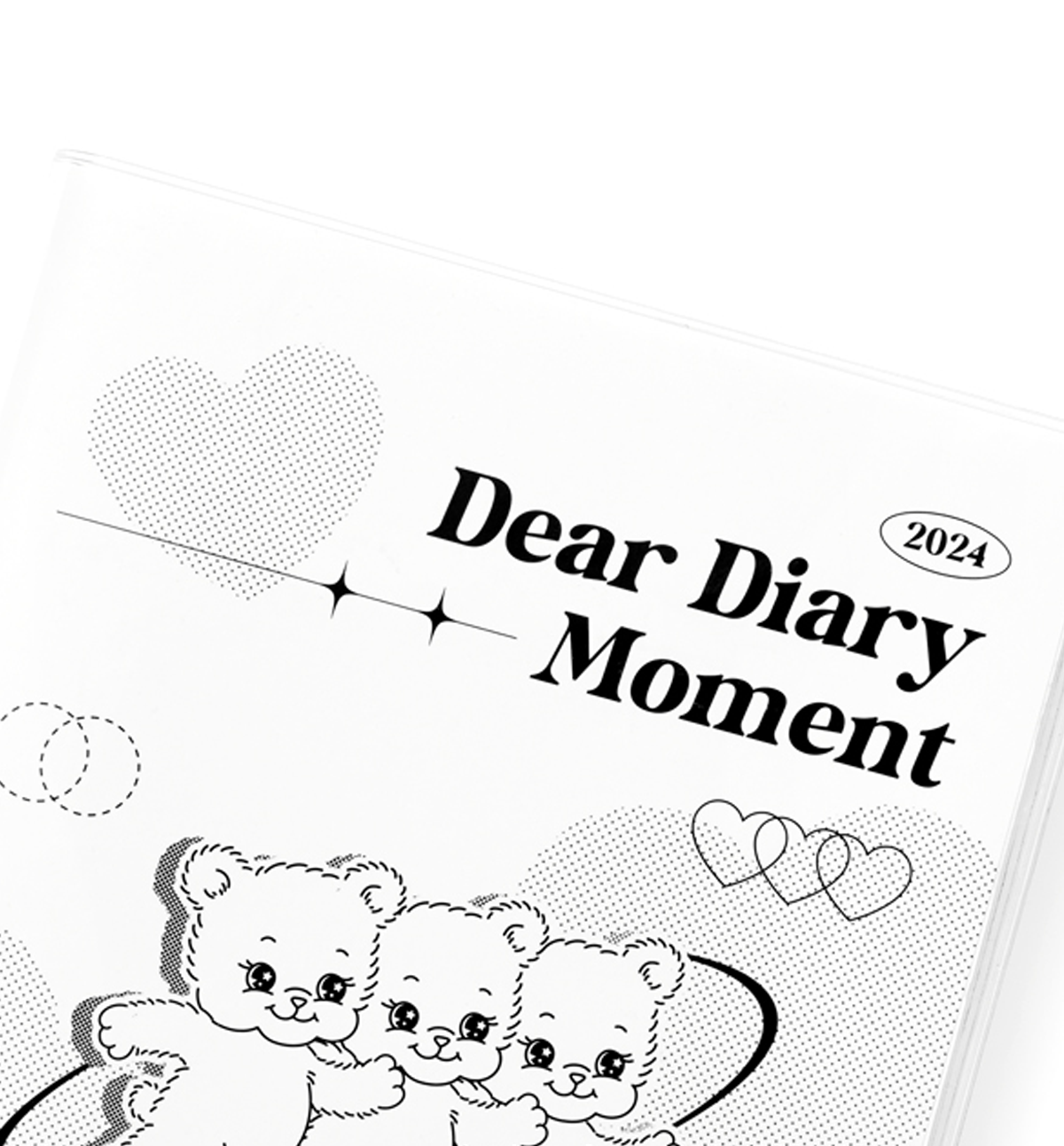 2024 Dear Moment Weekly Planner [White]