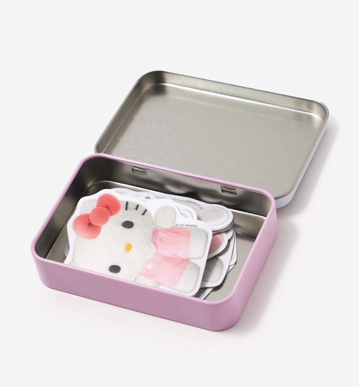 Sanrio Pompom Tin Case Sticker Pack [40 Stickers]