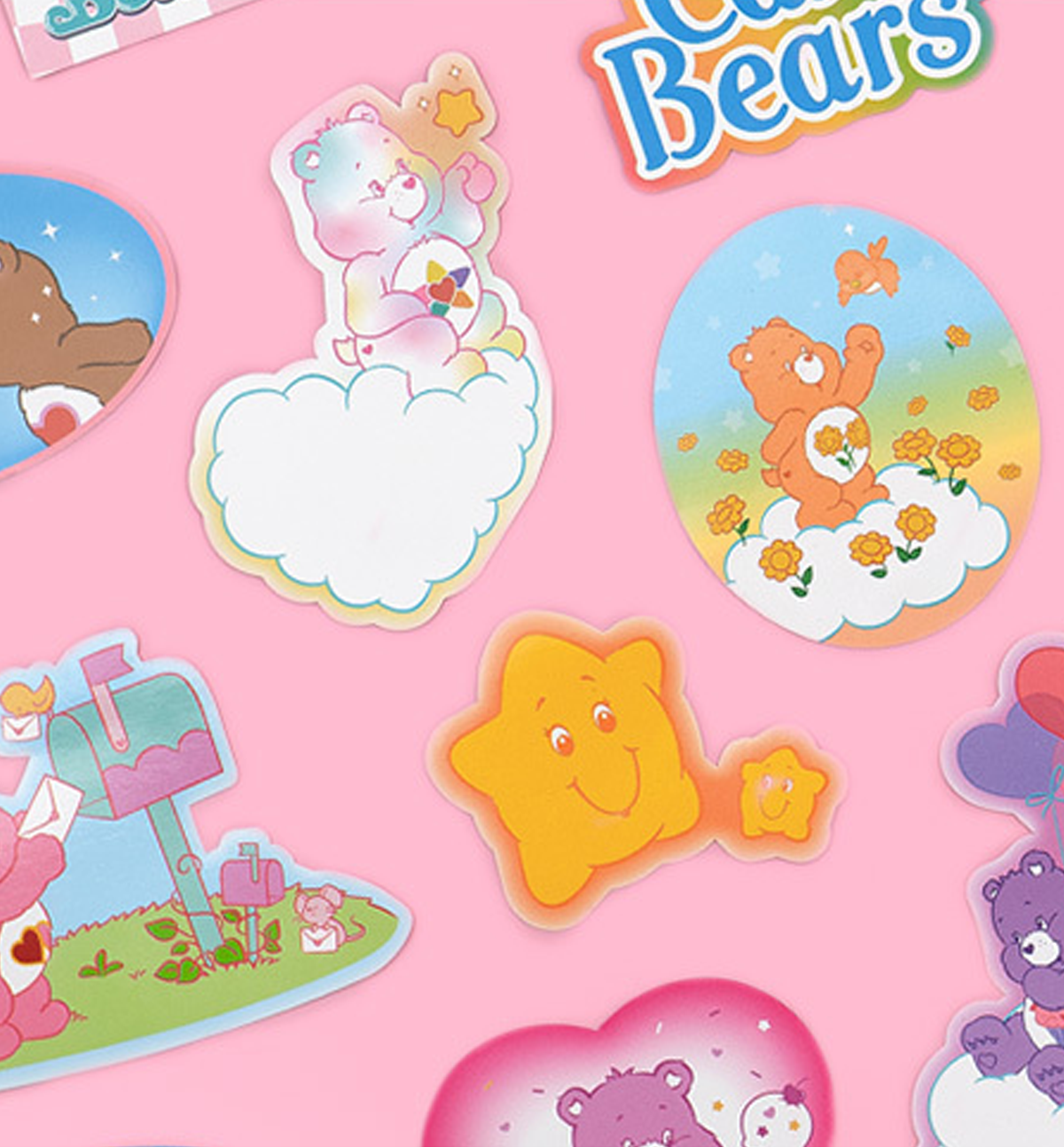 Care Bears Remover Big Sticker Set