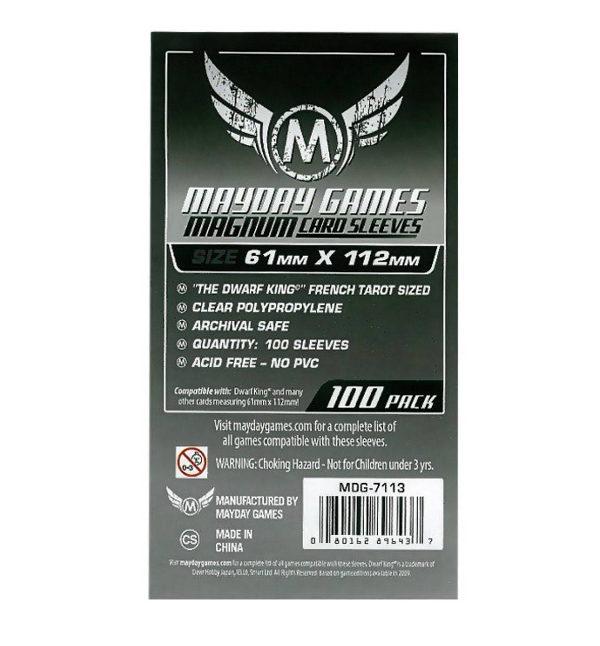 magnum card sleeves Magnum 7 Wonders Card Sleeves (65x100mm)