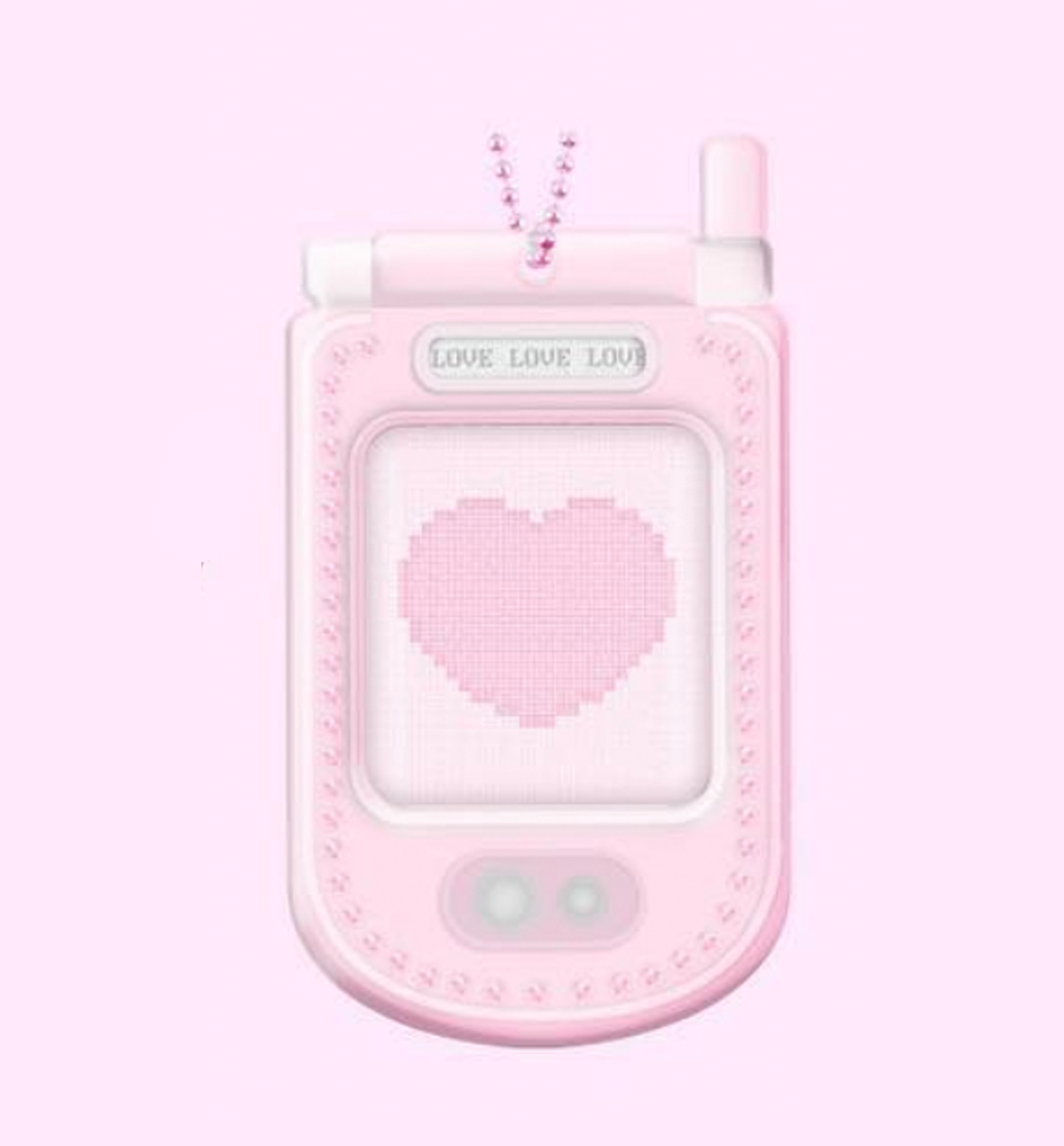 Pink Phone Photocard Holder