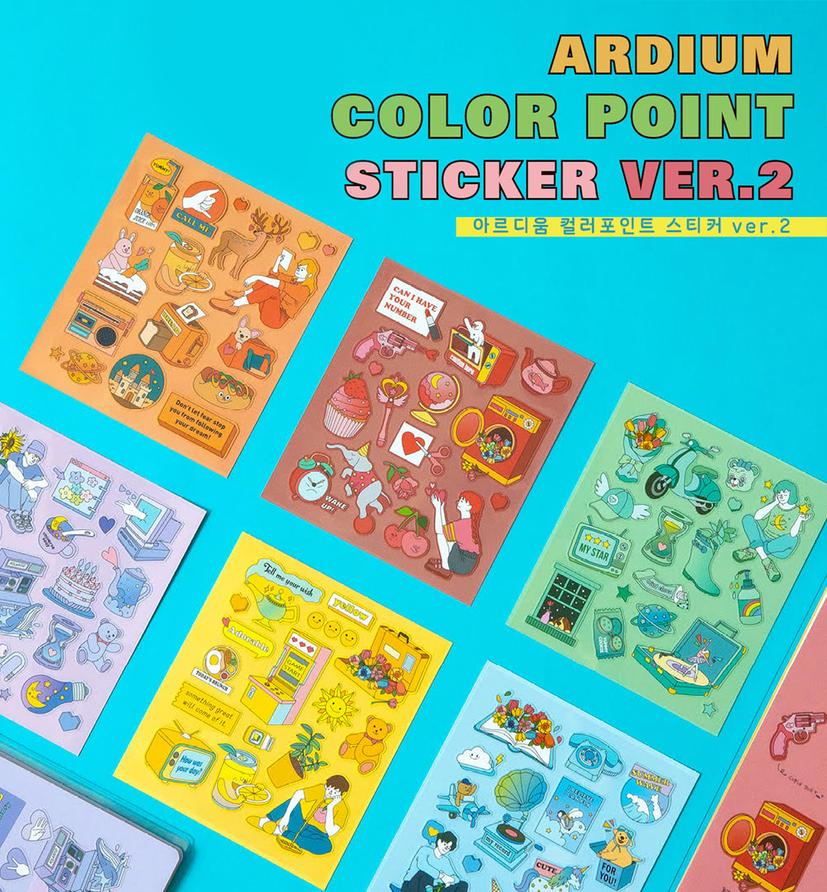 Let's Color! Sticker Book