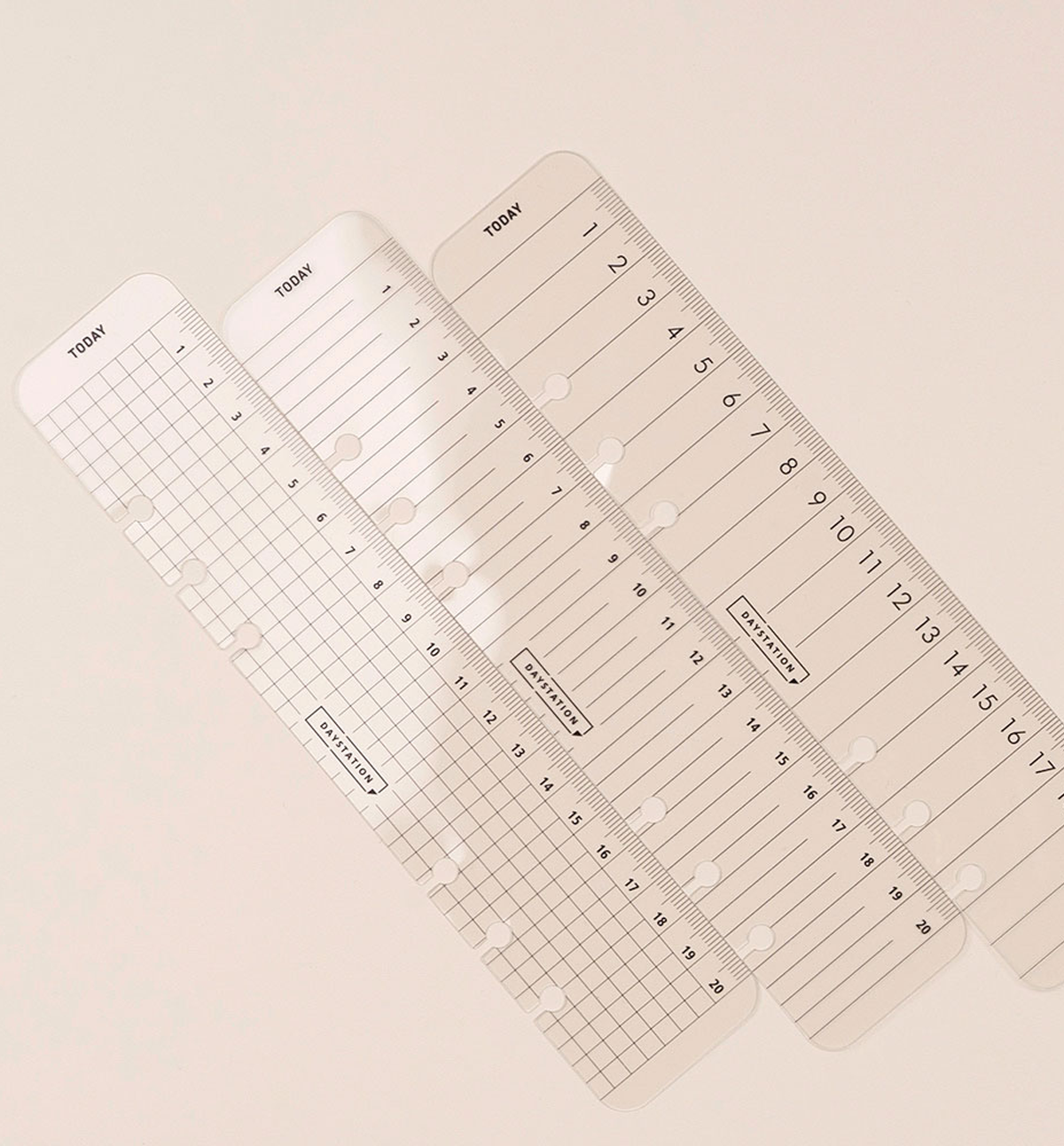 A5 Clear Ruler Page Marker Insert