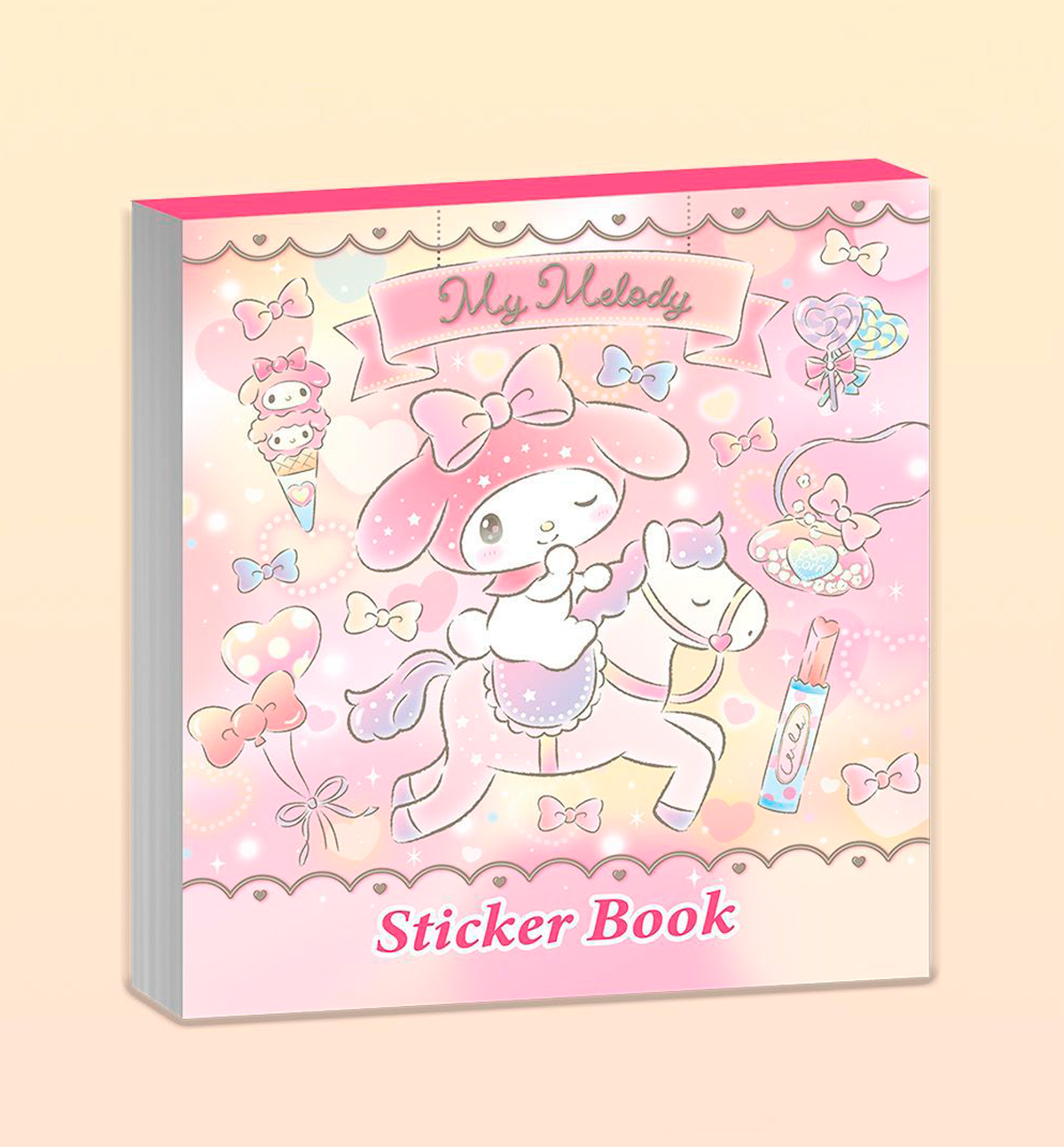My Melody Sticker Book [24 Sheets]