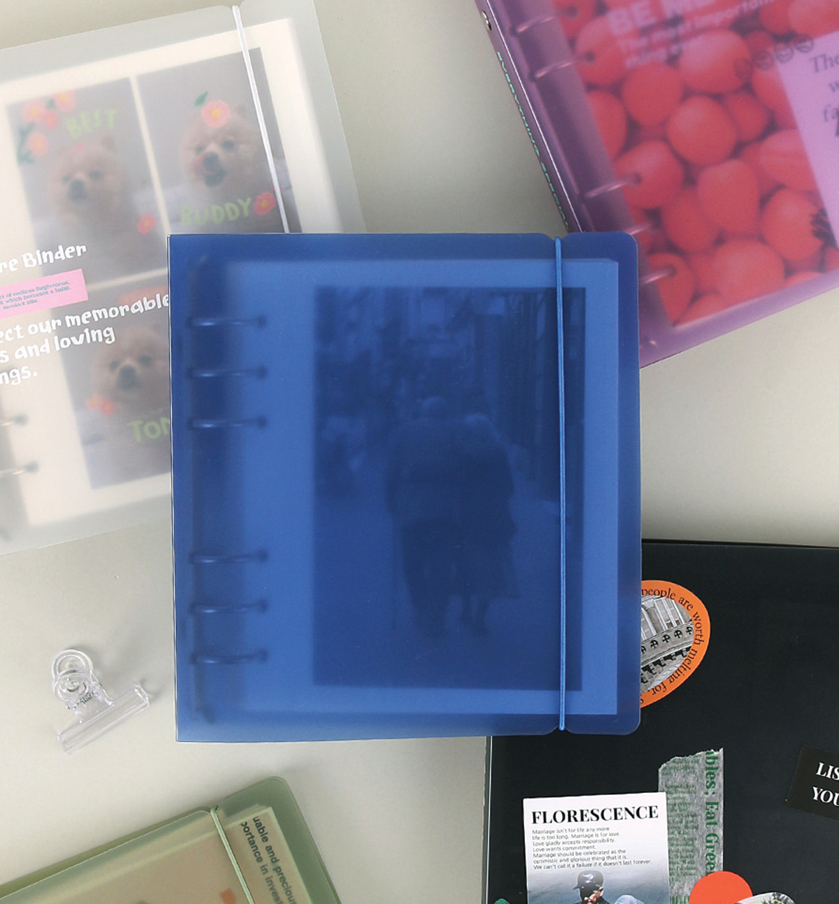 A6 Square 6 Holes Binder A6 Square 6 Holes Binder