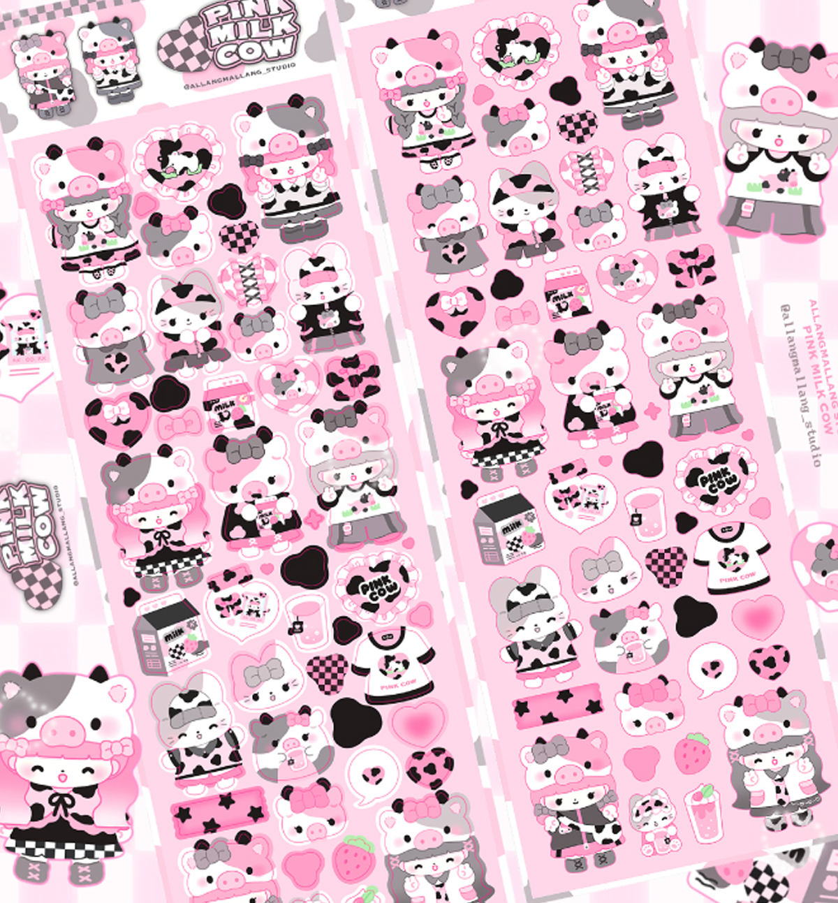 Moo Cow Print Wrapping Paper