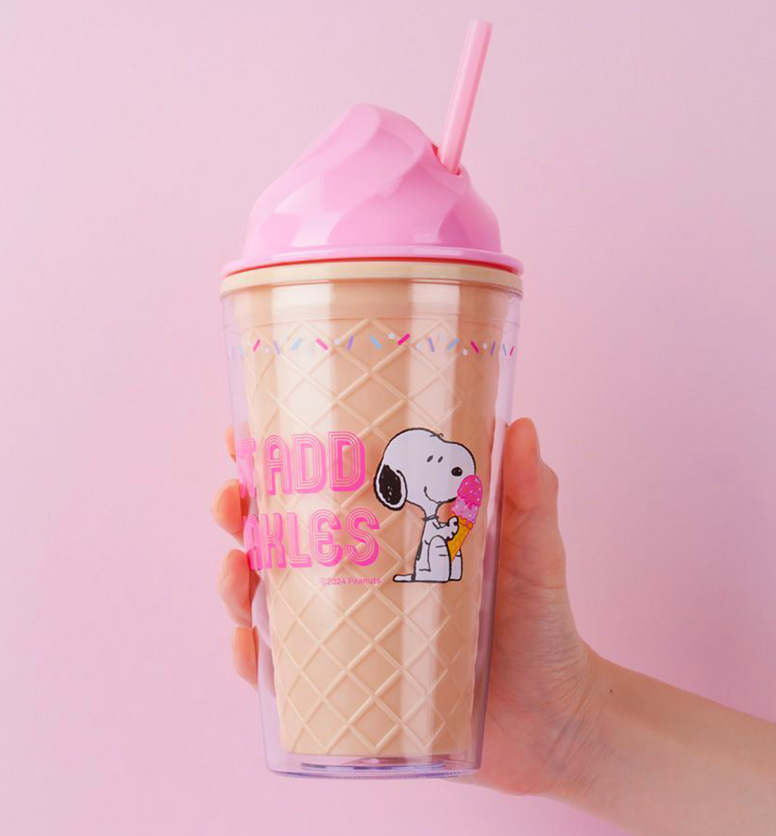 Peanuts Snoopy Ice Cream Tumbler