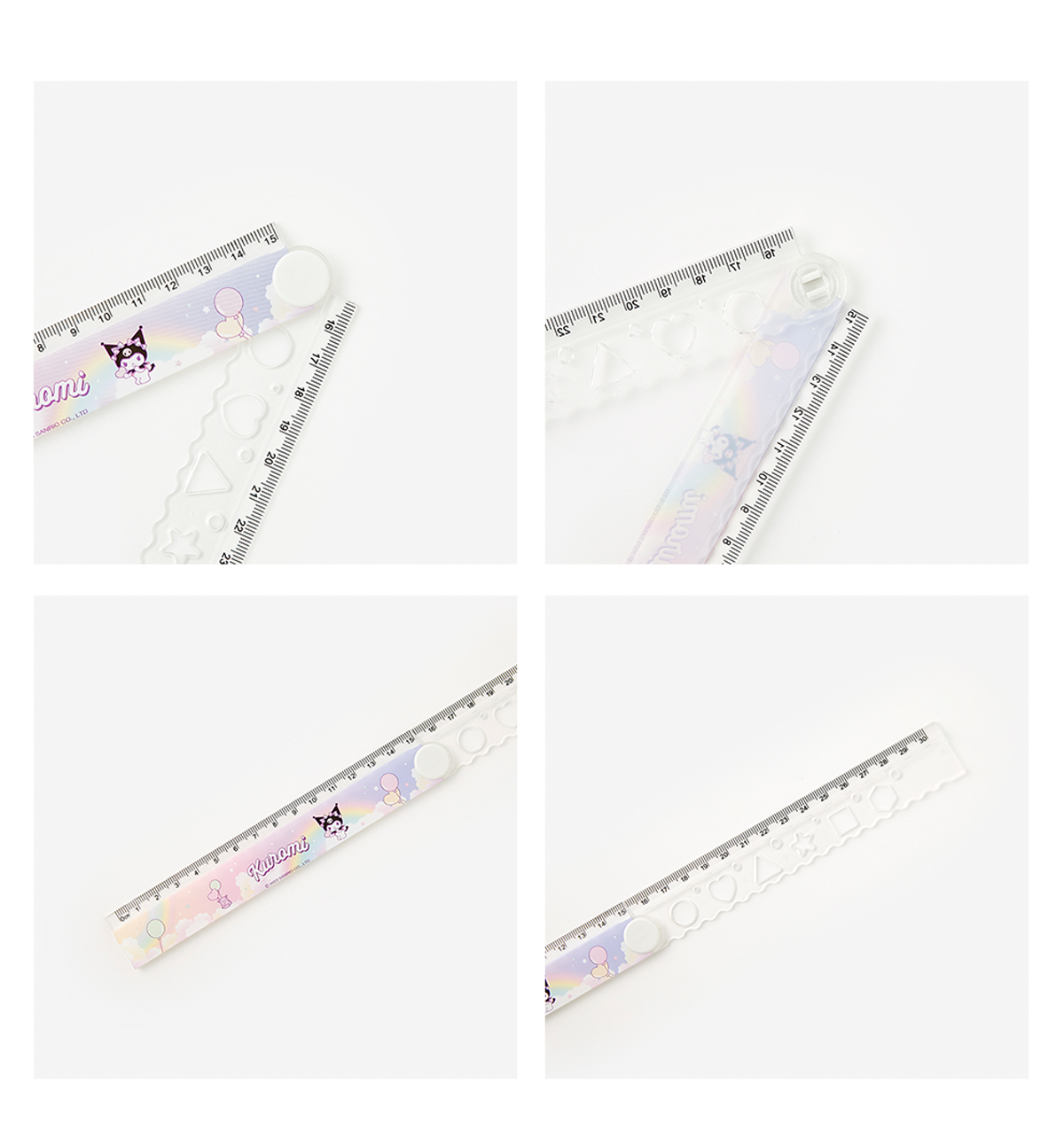 Sanrio Rainbow Folding Ruler [6 Designs]