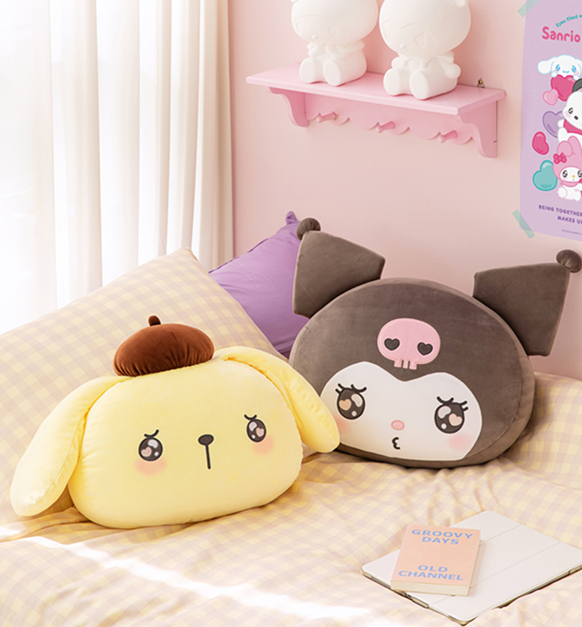 Pompompurin Face Cushion [Deeply From My Heart]