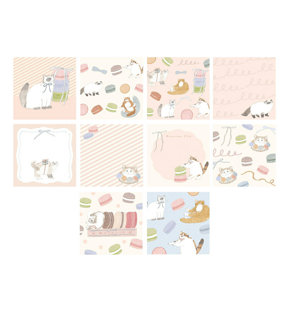 Shoichiro Tobimatsu Origami Memopad [Macaron]