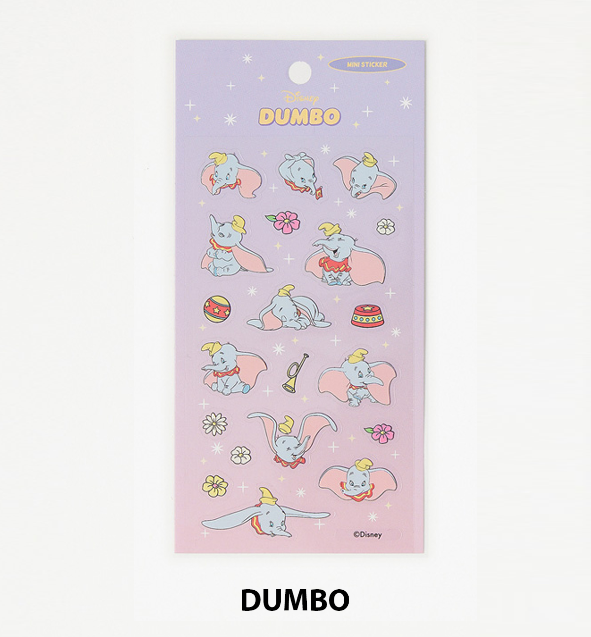 Disney Mini Sticker [Dumbo, Chip'NDale & Thumper]