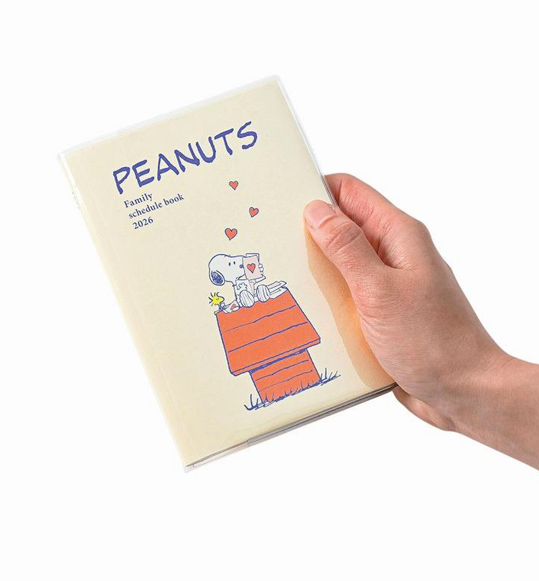[JAPAN] 2026 Peanuts Snoopy A6 Monthly Planner [Doghouse]