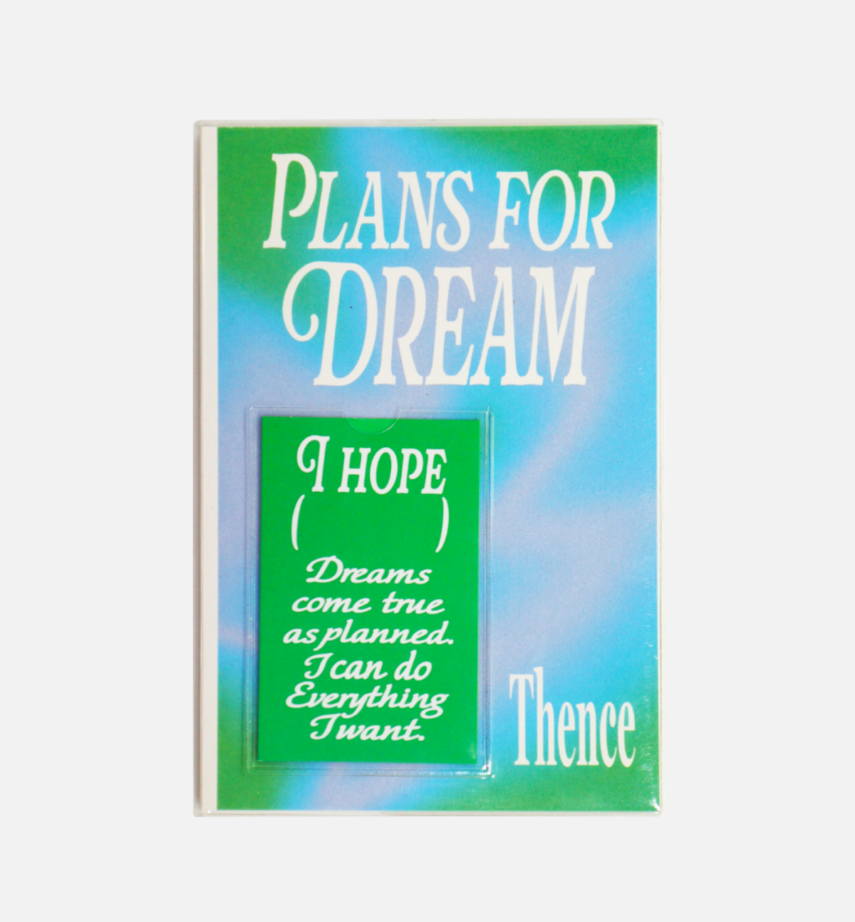 Plans For Dream Weekly Planner