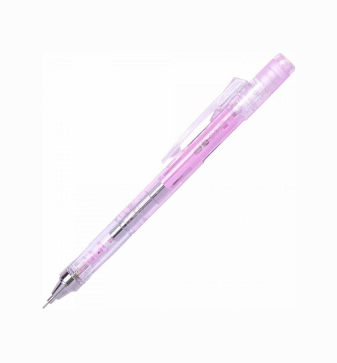Tombow Mono Graph Clear Color 0.5mm Mechanical Pencil [Pink]