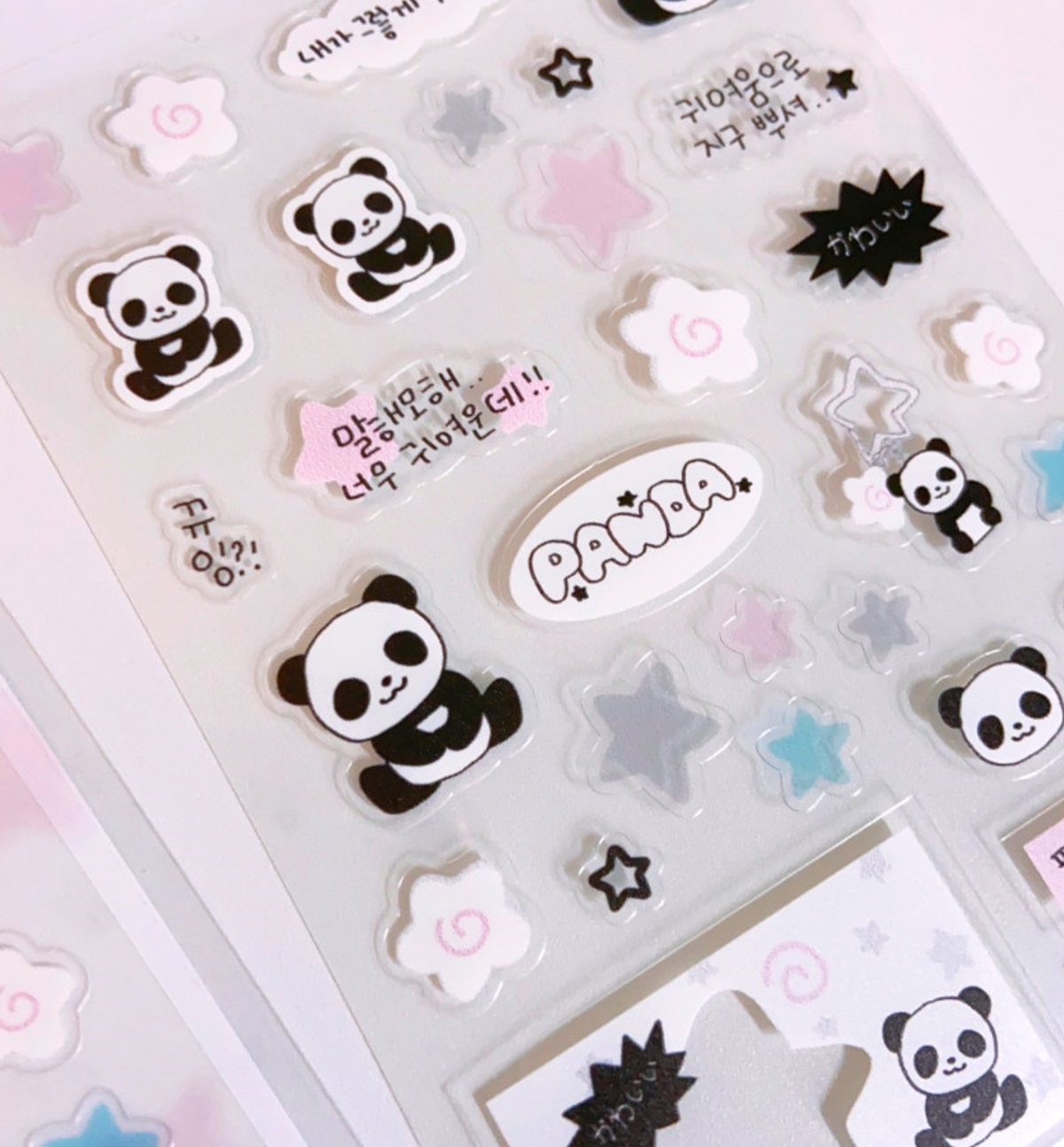 Cute Panda Seal Sticker