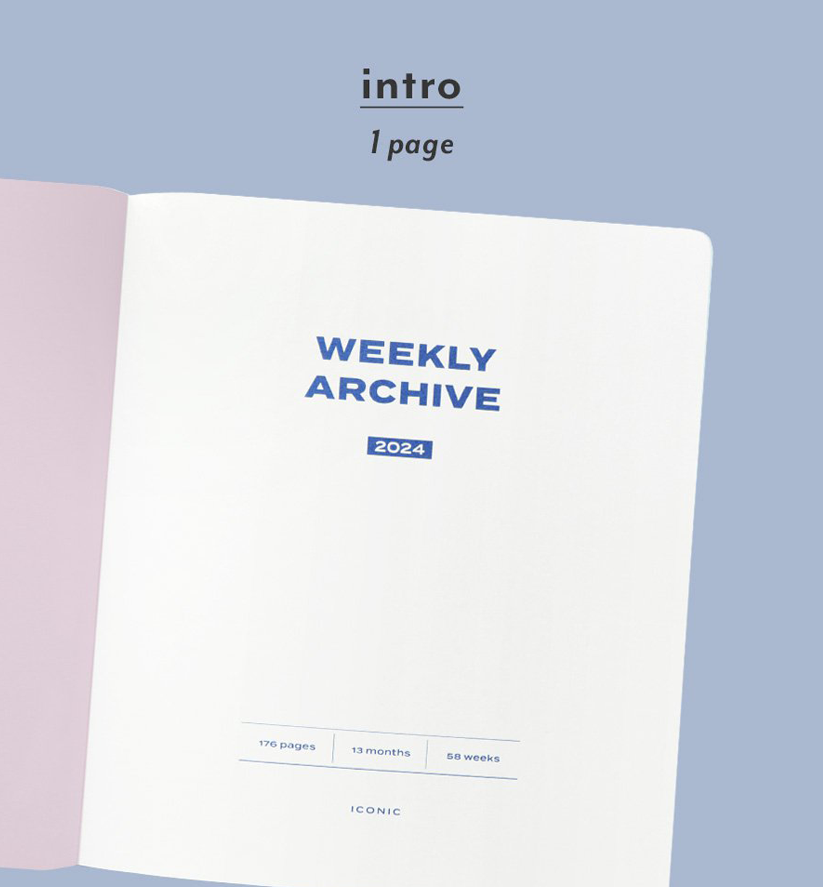 2024 Archive Weekly Planner