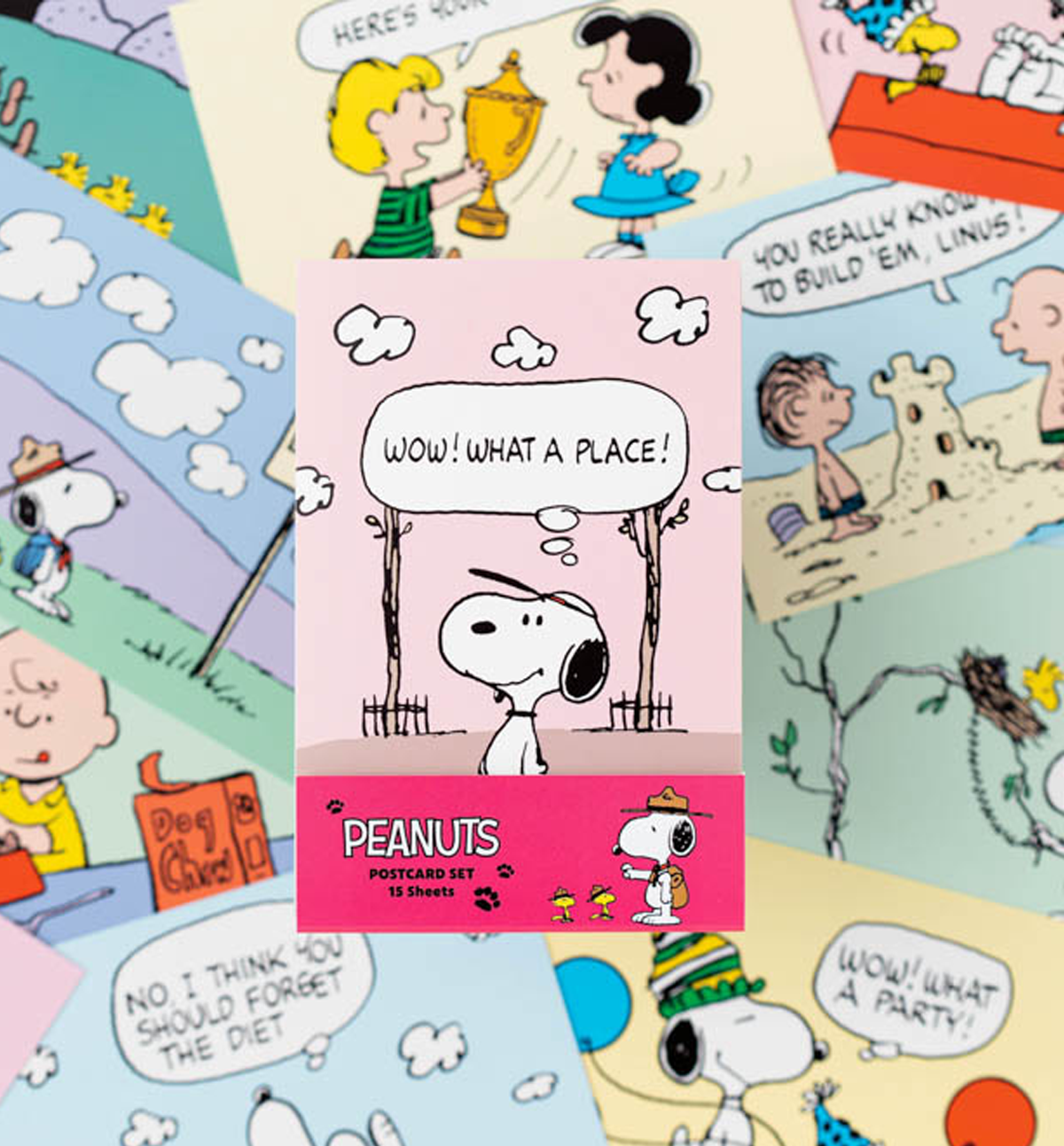 Snoopy & Friends Postcard Set