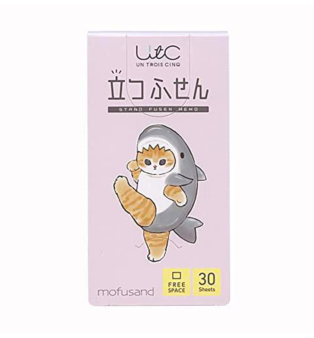 Mofusand Sticky Notes Stand [Cat / Shark Fighting]