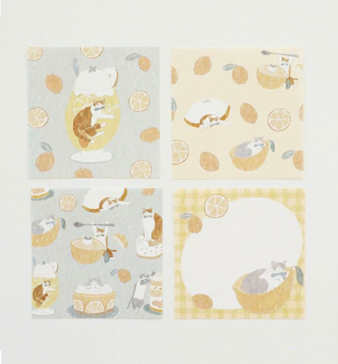 Shoichiro Tobimatsu Origami Memopad [Lemon Sweets]