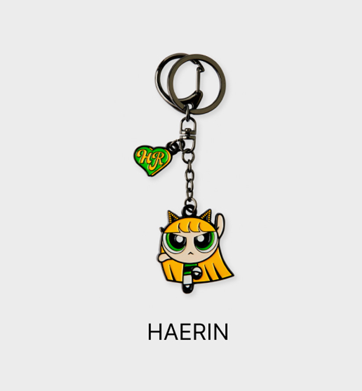 The PowerPuff Girl x NewJeans Metal Keyring [Limited Edition]