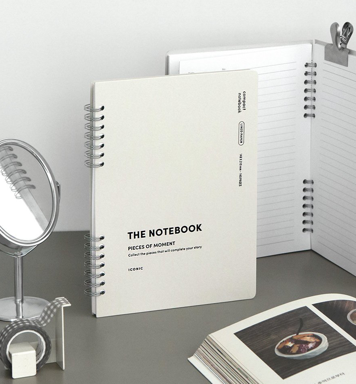 A5 Compact Line Notebook [4 Colors]