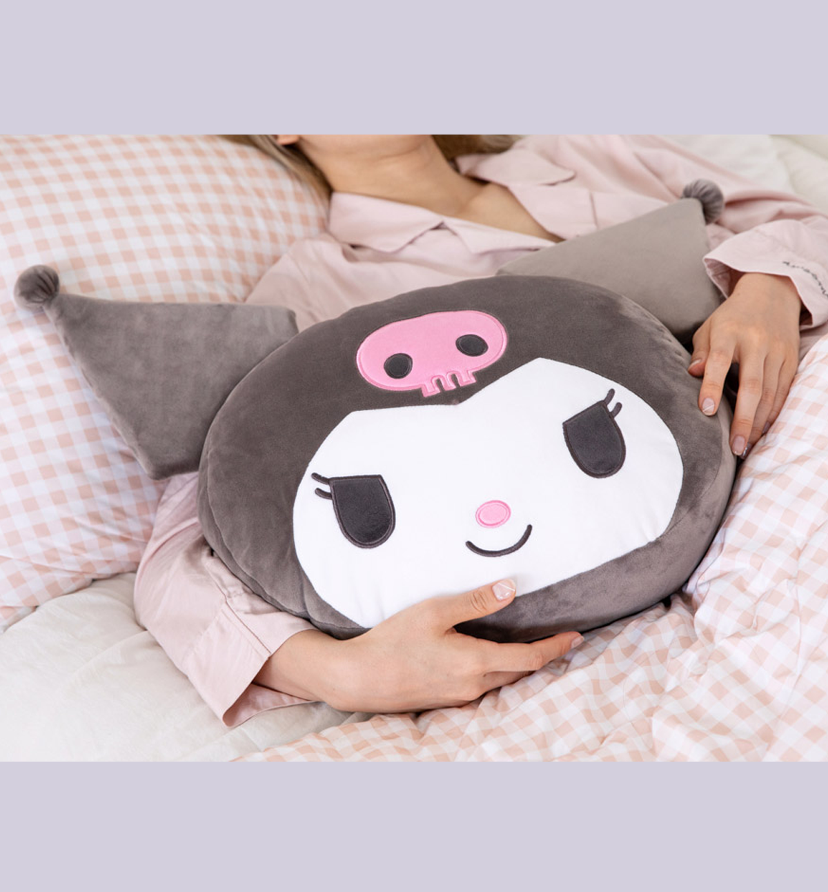 Kuromi Face Cushion