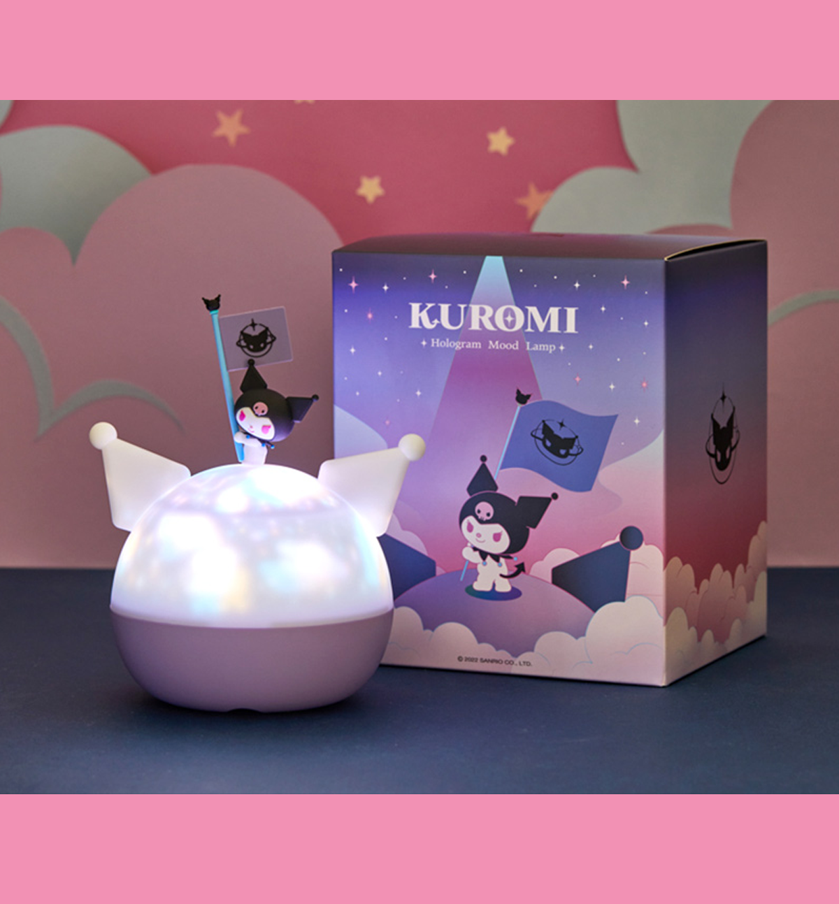 Kuromi Project Hologram Mood Light