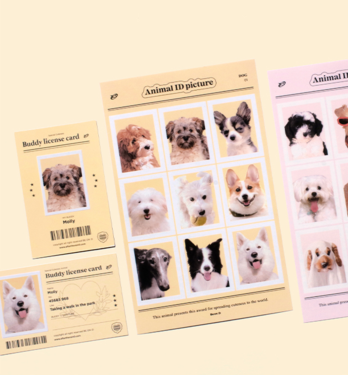 Animal Love Sticker [+ID Card]
