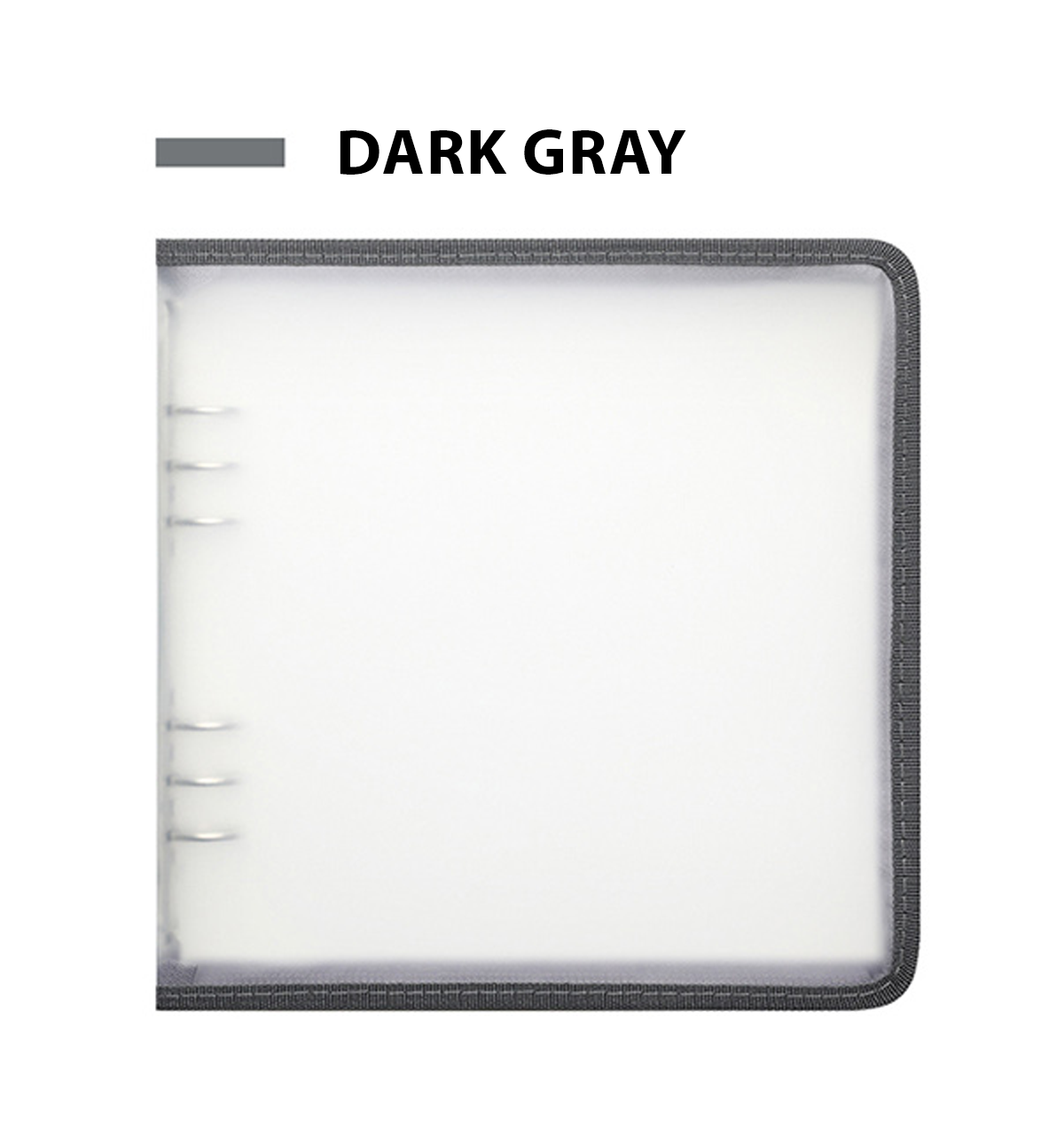Zipper A5 A5 Wide Clear Zipper Binder Cover