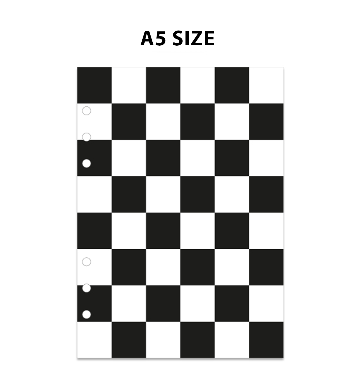 A5 Checkerboard Paper Refill Ver. 4