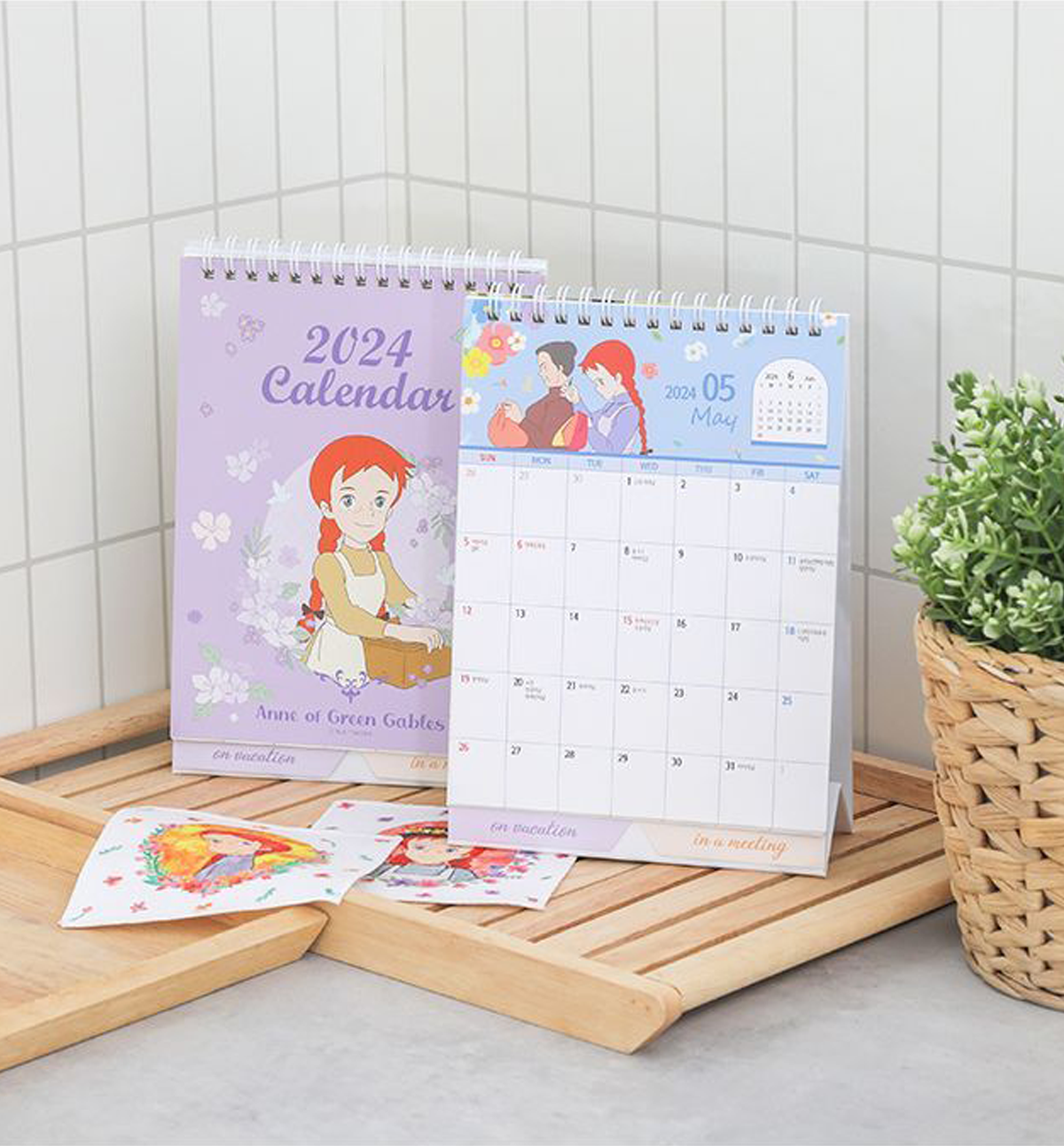 2024 Anne Of Green Gables Desk Calendar
