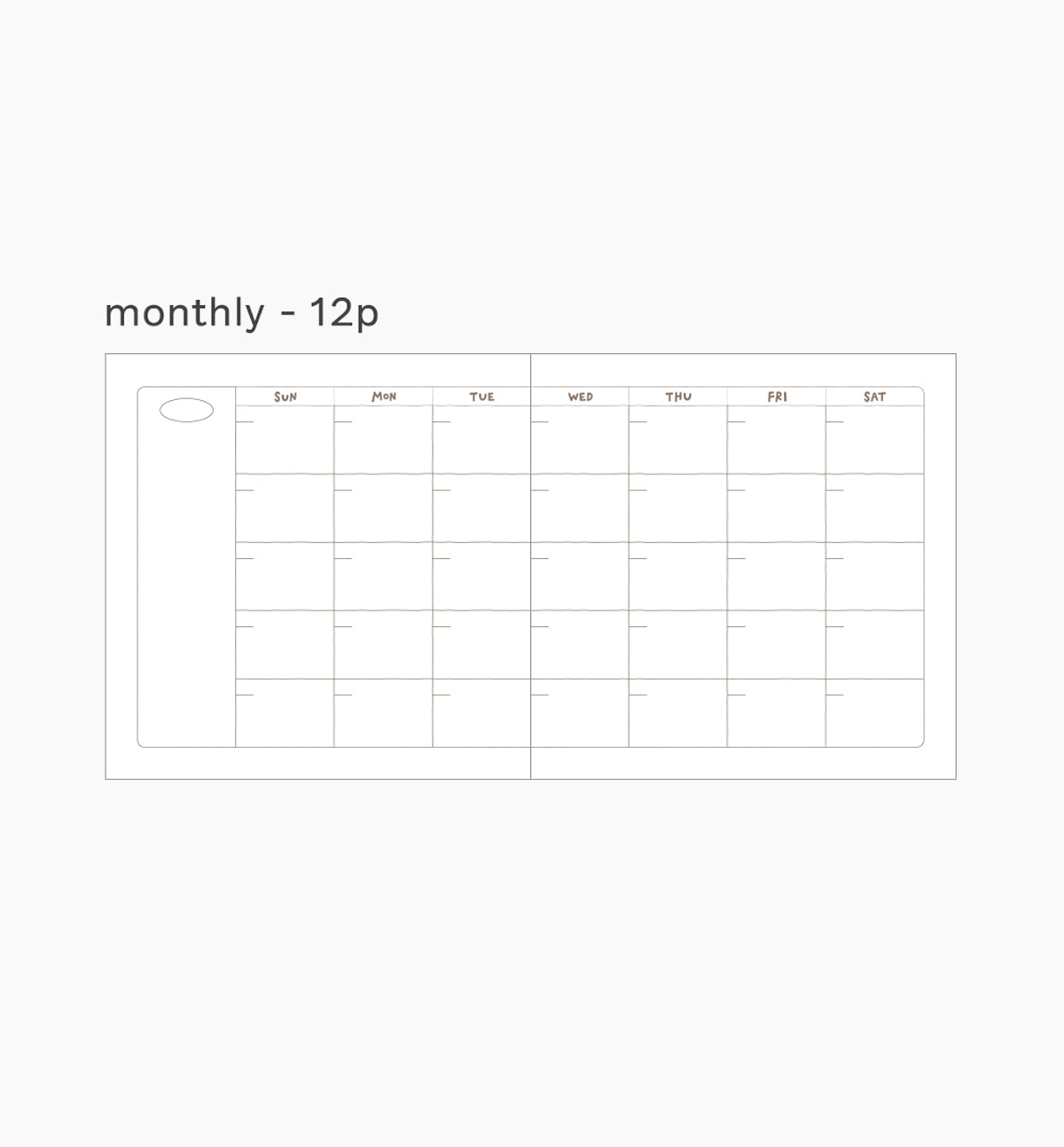 Growing Days Weekly Planner [6 Months]