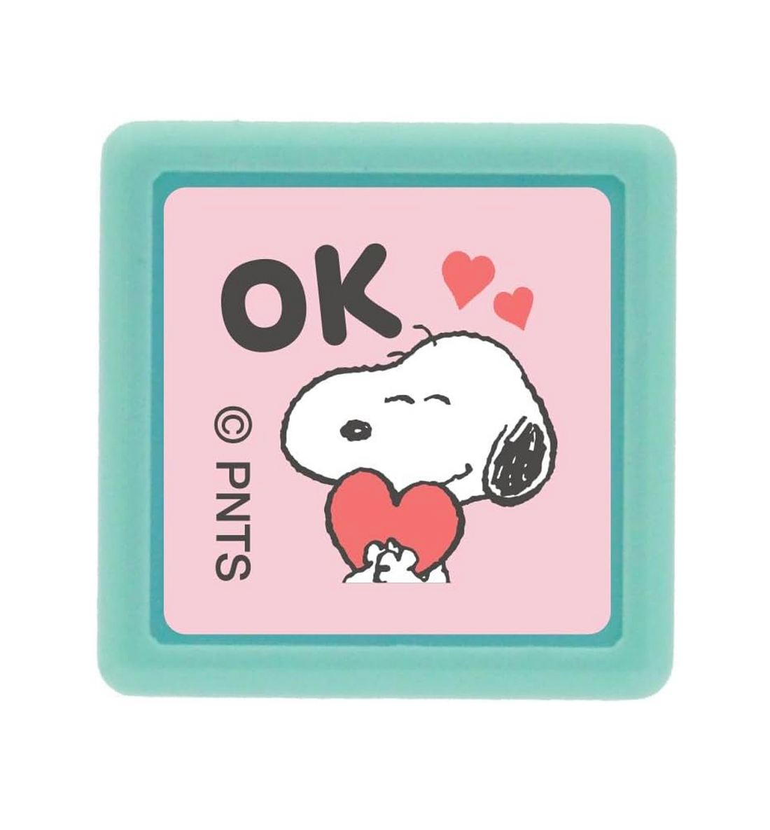[JAPAN] Peanuts Snoopy Mini Pon Stamp [Love-OK]