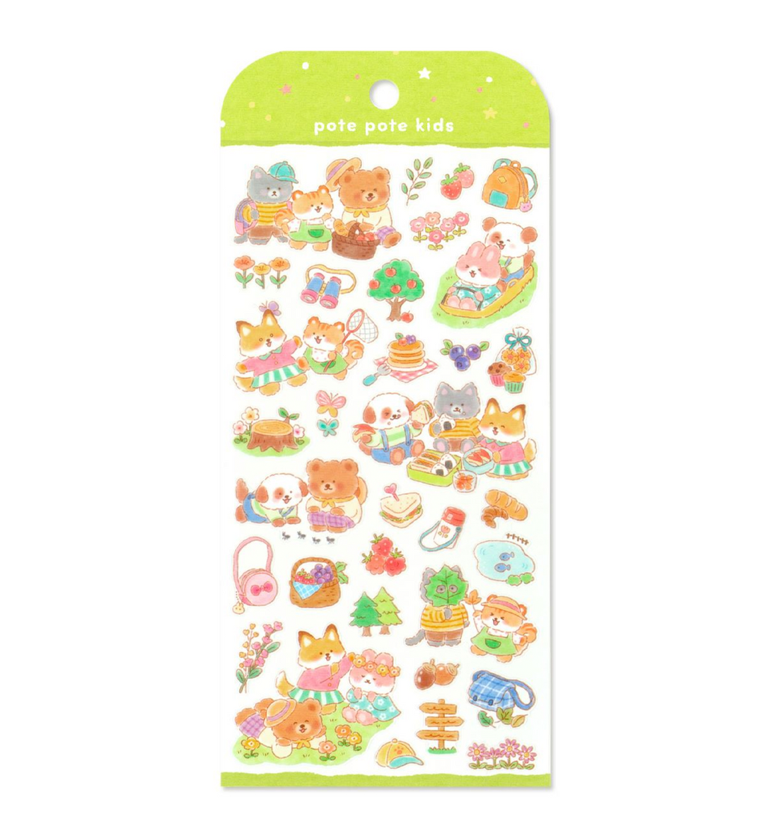 Potepote Kids Stickers [Picnic]