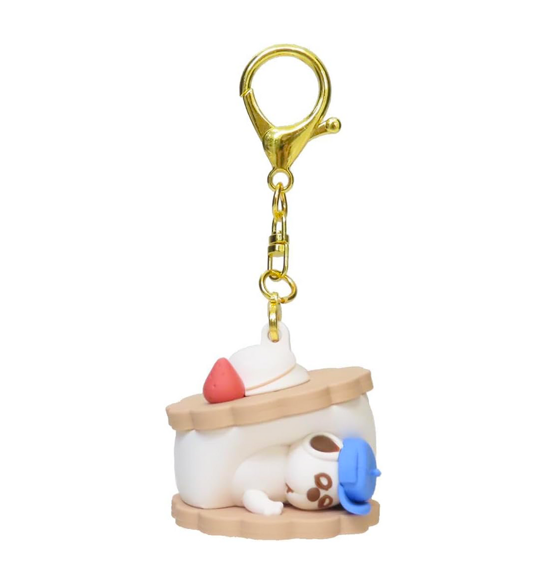 [JAPAN] Peanuts Snoopy Olaf Cookie Sand Keyring [Limited Edition]