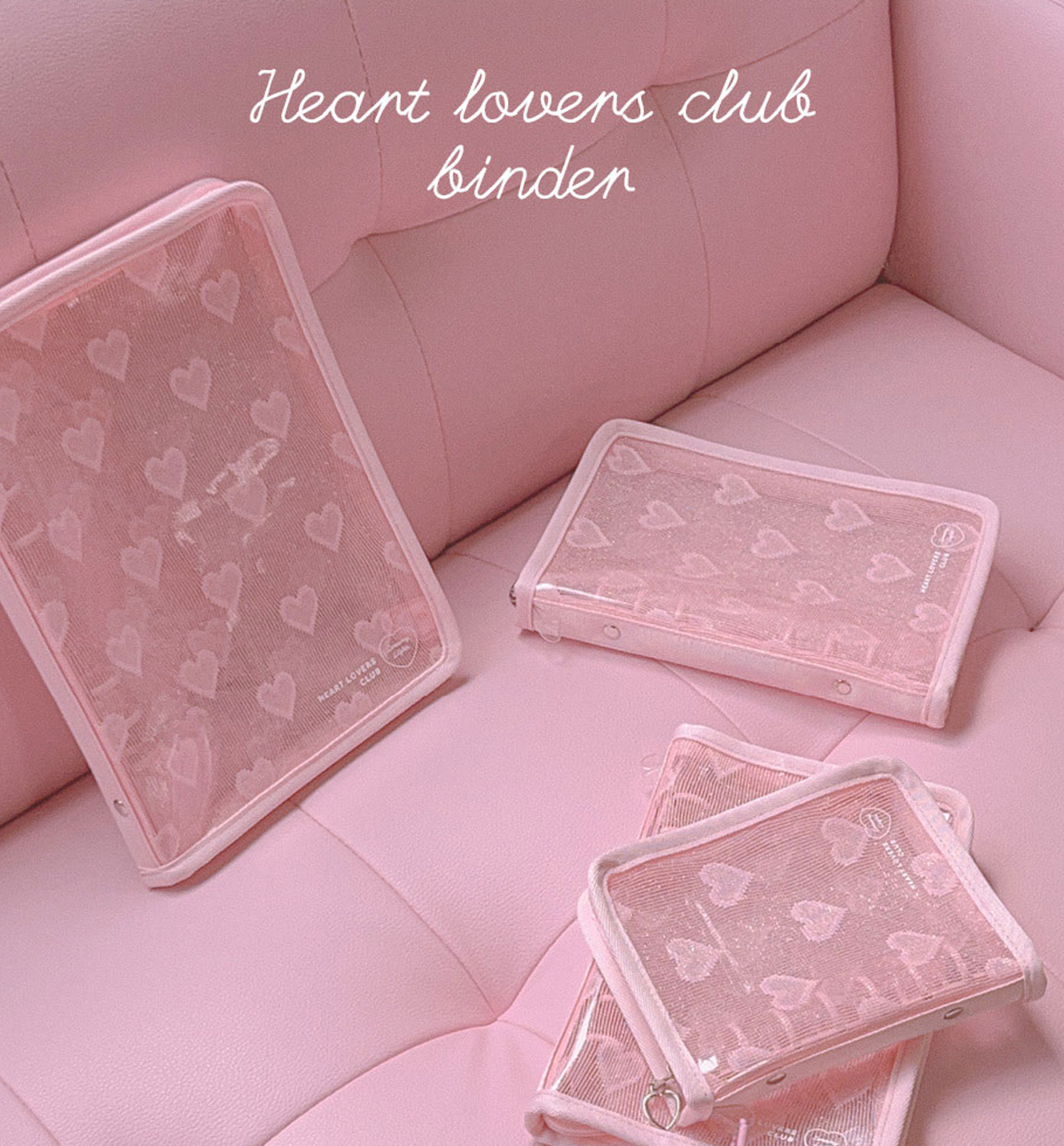 A5 Heart Lover's Club: 6-Ring Cover